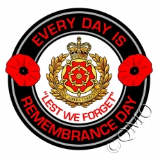 Duke Of Lancasters Regiment Remembrance Day Sticker